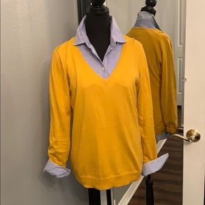 J. Crew Mustard color sweater